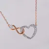Designer Swarovskis sieraden Wang Yibos Eeuwige liefde 8-regelige ketting voor vrouwen met zwaluw kristal liefdeskraagketen