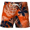 Mäns shorts bhriwrpy plus size mens wave grafiska tryckta shorts för utomhussporttrender avslappnade brädet q240427