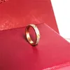 Sterrenring liefde ringen nagelring ontwerper voor dames titanium stalen roségoud verzilverd met volle diamant voor man ringen bruiloft verloving cadeau 4 5 6mm multi size12