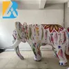 Costume da elefante gonfiabile gigante colorato personalizzato per forniture per eventi