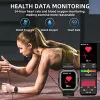 Bekijkt Senbono Smart Watch Men Big Battery Music Play Fiess Tracker Bluetooth Dial Call Sport Smartwatch Men voor iOS Android