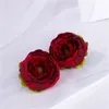 13Colors 5,5 cm Belle petite fleur artificielle de rose pivoine pour le bouquet de mariée bricolage décoration de mariage décoration intérieure fournit des accessoires
