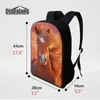 Backpack Dispalang Design 16 pouces sacs à dos pour enfants pour violon de musique imprimés scolaires adolescents pack de jour de la femme élégante