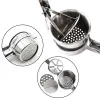 Outils Potato Ricer en acier inoxydable Masher à pommes de terre lourde Ricer Ricer pour bébé