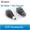 Anpwoo Koncentracyjny CAT5 do BNC DC Power Male Jack Plug DC DC Kobiet Złącze Adapter AV BNC UTP dla kamery CCTV wideo Balun