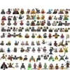 Transformation toys Robots 4cm childrens anime hero ninja character assembly block childrens gift toy model mini movie character mini characterL2403