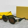 Projektanci okulary przeciwsłoneczne 2024 Owalne nowe Roewe Home Fashion Okulary przeciwsłoneczne Women Sunglasses Batch