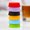 Ferramentas Candy Colors Capas de garrafa de cerveja de silicone, bar, fabricação de cerveja em casa, fabricação de vinho, barware, cozinha, jantar, jardim, 6pcs, 12pcs