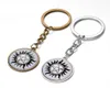 Sobrenatural Series Keychain Dean Winchester Star Pingente Alloy Key Ring para fãs de lembranças de preenches