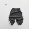 ズボンの子供服クールボーイズリネンコットンアンチモスキートパンツガールズシンサマー韓国スタイルルーズカジュアルファッショナブル