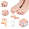 Tool 1Pair Silicone Toes Separator Bunion Bone Ectropion Adjuster Toes Outer Appliance Foot Care Tools Hallux Valgus Corrector