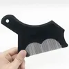 new New Innovative Design Beard Shaping or Stencil with Full-Size Comb for Line Up Tool Trimming Shaper Template Guide for Shavingstencil trimming comb