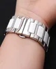 14mm 16mm 18mm 20mm 22mm rostfritt stål Watchband Rem armband Wrap Ceramic White Polished Beautiful Accessories Wristwatch Ban7647812