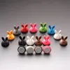 Câble de fil d'oreille de lapin Câble de cordon rangée Câble écouteur Organisateur de fil Storage Silicone Câble Câble Calle Cordon Clips T9I002628