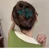 Hair Clips Barrettes Fashionable butterfly hair clip for women large back of the head claw small ponytail braid shark design accessories