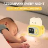 Accessoires Kid Alarmklok Led Night Light Digitale klok Wake Up Orologio voor thuisslaapkamer Bedtimer Leuke Luminous Bread Reminder Reloj