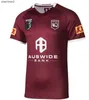 Nouveau QLD 2023 2024 Queensland Maroons Rugby Jerseys State of Origin Training Training Rugby Shirt Nom et numéro Custom