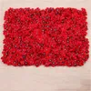 Fleurs décoratives bricolage artificiel fleur mur de soie rose d'hortensia margea mariage el home baby shower cadrét décor coloré coloré