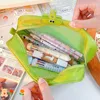 Sacs de rangement Sac en mailles mignonnes Pagnière cosmétique en boîte polyvalente