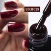 Ur cukier 7 ml żel lakier do paznokci czerwony brokat cekiny manicure półprzepustny baza matowa płaszcz górny zanurzony w led UV art varnis 240425