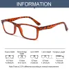 Frame unisex UltraLight Resin Lens PC Struttura Telaio di lettura Presbiopici Presbiopici Care della visione ad alta definizione +1.0 ~ +4.0