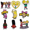 Cartoon degli anni '90 Arnold Lapel Pins per zaini badge da spina femminile su vestiti per forcelli per spilli di moda per i regali