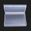 Bits 20 Slots Acrylic Storage Box For Nail Drill Bit Milling Cutter Empty Holder Stand Display Container Manicure Accessories LAA352