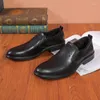 Dress Shoes Work Men's Business Chef Black Classic Leather Casual Elegant