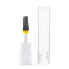 Bits For Electric Drill Machine 3/32" Shank Milling Cutter Fast Remove Acrylic Or Hard Gel Black 5 In 1 Ceramic Nail Drill Bit