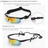 Óculos de sol Miopia Customized Glasses destacável 5 lentes UV400 Visão noturna Visão ao ar livre Polarização de bicicleta de bicicleta de bicicleta Glassesxw