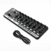 Claviers Worlde EasyControl.9 Contrôleur MIDI MINI MINI USB 9 SLIMLINE CONTRÔLE MIDI INSTRUMENTS Organe électronique