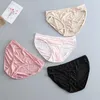 Women's Panties Fashion Solid Color Thin Low-Waist Briefs Women Simple Ladies Breathable Comfortable Underpants Wholesale