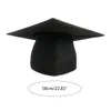 Berets Y1UB 2024 Academic Mortarboard Bachelor Hat Graduation Celebrate Unisex Fringed For College University