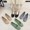 Casual Shoes Fashionable Women's Flat Sandals PVC Shallow Cut Bag Heel Work Comfortable Soft Soled