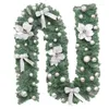 Decoratieve bloemen 2,7 m Kerstmis slinger decoratie rattan licht sparren voor buiten indoor vakantiedecor