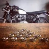 Cluster Rings Hiphop/Rock Antique Ring Stainless Steel Wrench For Men Biker Mechanic Jewelry