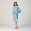 Maternity Dresses Emotion Moms Pregnant Womens Dress Invisible Breastfeeding Clothing Loose Hat Soft Elastic Elegant Care Q240427