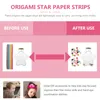 Bouteilles de rangement Décorations de mariage Cérémonie Origami Star Star Stand Stars Stars Tape Indie Room Child