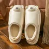Hausschuhe für Frauen Winter Cartoon Polar Bär Plüsch Schuhe Mode Tangsmodus warme Haus im Freien Hauswatte Frauen