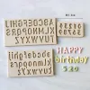 Stampi mirosie da forno silicone stampo silicone maiuscole e lettere minusco