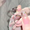 Дизайнер Swarovskis Jewelry New Product S. Любимый блестящий сингл бриллиант с вишневым сердечным кольцом романтическое узел кольцо для подруги для подруги