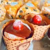 Stampi da 50 pezzi da forno di carta da forno di carta Kraft Torte di carta per fodere resistenti al calore Involucri per la torta di muffin a prova di olio per festa di compleanno del matrimonio