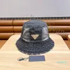 Zakłony kulowe projektanci wiadra czapki czapka czapka słoneczna litera kolor kolor buckethat swobodny temperament setek bierze parę czapek podróżny ogród