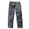 Pantalones para hombres para hombres pantalones de bolsillo de tres vías con múltiples bolsillos al aire libre Pantsl2404