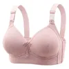 Zwangerschap Intimates Nieuwe vrouwen moeder Bra groot formaat dunne cup oudere vrouwen vrouwelijke full-cup brassiere niet-magnetische niet-stalen ring dames moeder ondergoed d240426