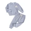 Clothing Sets Kids Boys Cardigan Shirt And Shorts Playsuit Clothes Holiday Outdoor Soft Suit Fall Baby Girl