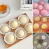 Vormen 100 stks muffin cupcake papieren voering bakbeker oliedichte cake wrapper vaste kleur bakken verjaardagsfeestje lade cake decoreren gereedschap