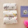 Cobertores Vintage Floral impresso Muslina Baby Swaddle Blanket para Bamboo Cotton Galze Bath Bath Toalhas de banho