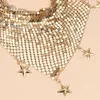 Écharbes 2024 Collier écharf vintage collier bling collier Neckerchief Women Jewelry Choker Femme Party Sequin