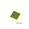 Fleurs décoratives Green Grass 1pc 15 Mini Fairy Garden Simulation Artificial Fake Moss Lawn Turf Micro Landscape Decoration